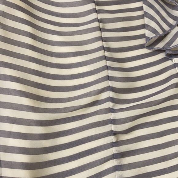 Express Striped Ruffle Tank Fully Lined XS - Picture 6 of 9